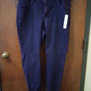 Plus grape colored jeans